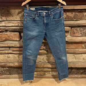 Levi's 519 Premium Denim Extreme Skinny Raw Hem Jeans